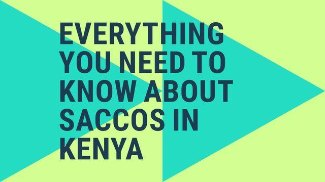 Image about SACCOs