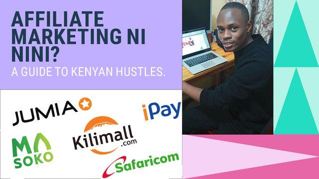 Image with various market places in Kenya