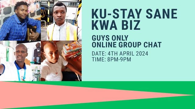 Men's only group invite image