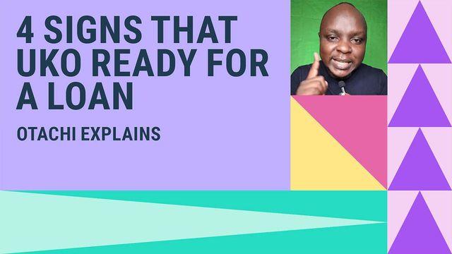 Otachi talking about loans