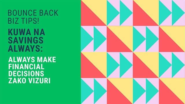 Bounce Back Biz Tips
