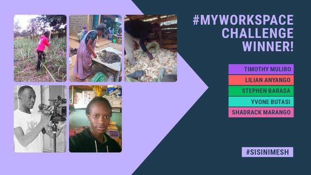 Congratulations🎉To My Workspace Challenge Winners!