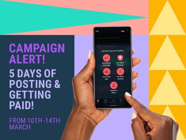 🔥5 Days Where Posting on MESH App Pays!💰
