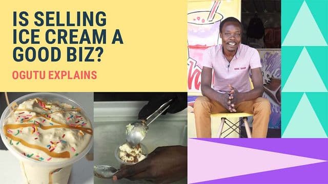 Picture of Ogutu and Ice cream