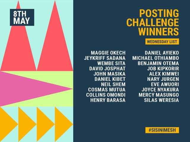 🎉 Congratulations! Posting Challenge Winners For 8th May