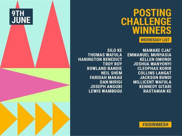 List of contribution challenge winners