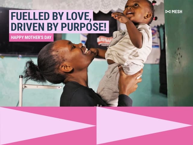 Visual of lady holding a baby