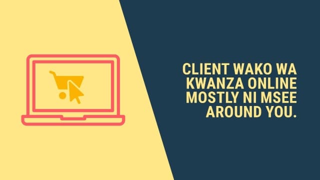 Graphic with a laptop
