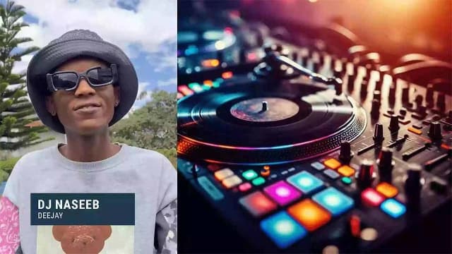 Graphic of a DJ