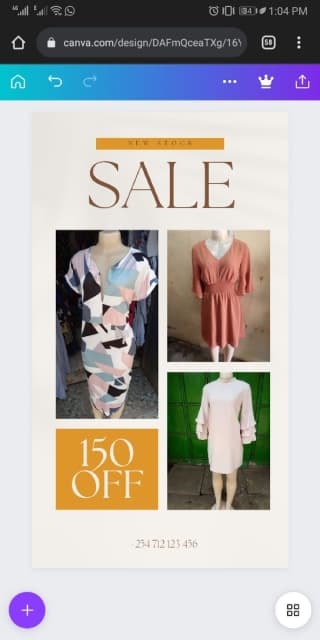 Promo image indicating 150 bob discount off
