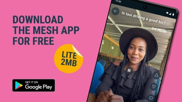 download MESH app