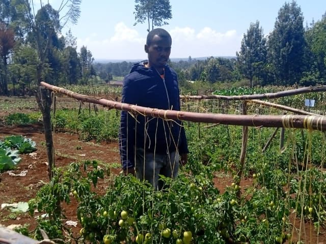 Viking Karundi at his farm
