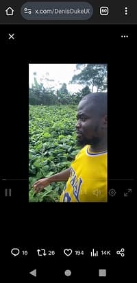 a screenshot of a farmer at his farm