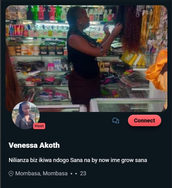 image of Venessa's MESH profle