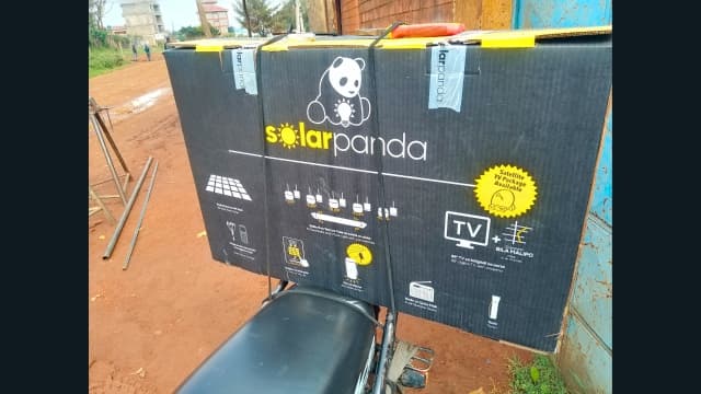 Photo of solar panda tv