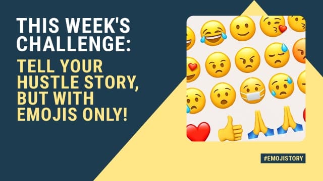 Visual text of this week's challenge with description
